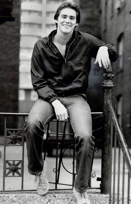 Jim Carrey, 1981-ben.