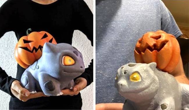„Egy fantasztikus halloweeni Bulbasaur-t találtam az egyik internetes áruházban. Elmondhatatlanul csalódott vagyok.