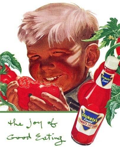 Ketchup reklám.