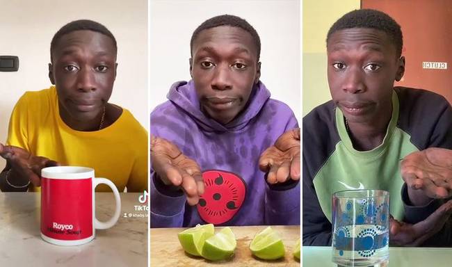 Khaby Lame videó tiktok