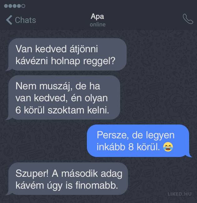 „A szüleim nemrég a környékemre költöztek, miután az egész felnőtt életemet több órányi autóútra egymástól éltük.''