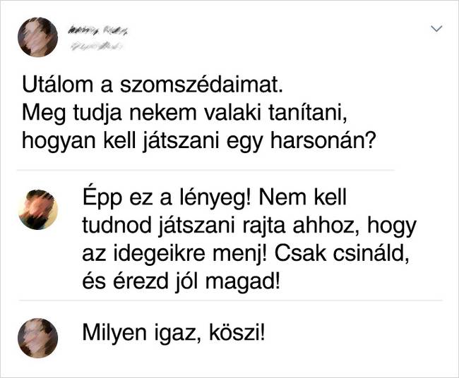 Az internetezők tanácsait mindig érdemes megfogadni.