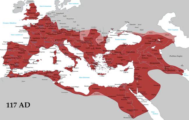 A Római Birodalom idején az angliai Wroxeter város is római fennhatóság alatt volt.