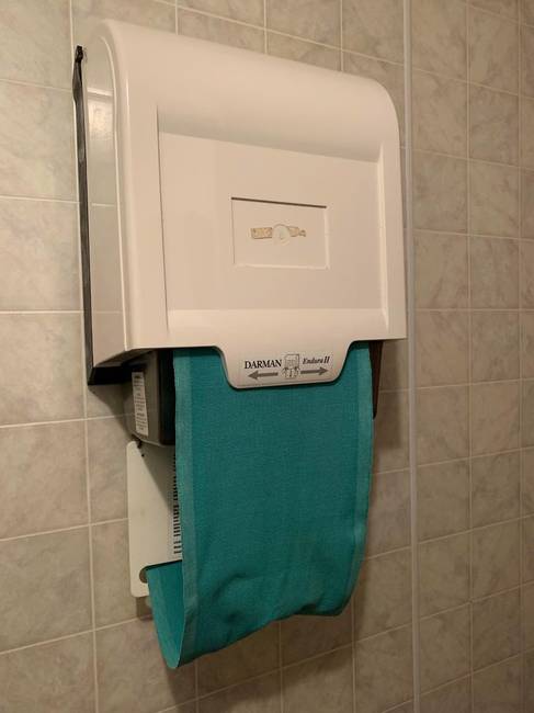 WC törülköző