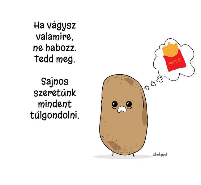 15 életre szóló igazság, egy aranyos és bölcs krumplitól