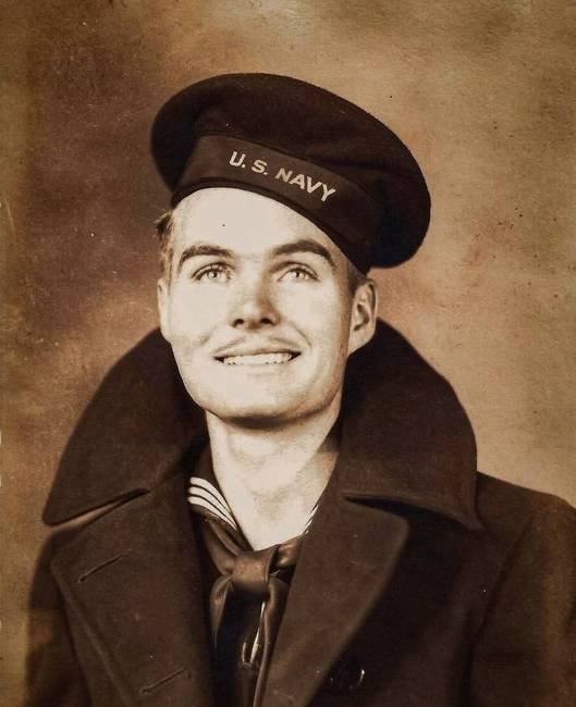 „A nagyapám, Carroll Jones Stokes 1944-ben."