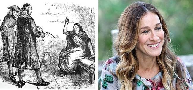 Sarah Jessica Parker a salemi boszorkányok leszármazottja. Sarah felmenője, Esther Elwell volt az utolsó vádlott a híres salemi boszorkányperekben.