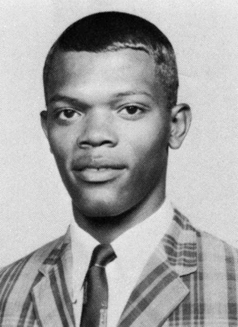 Samuel L. Jackson a középiskolában, 1965.