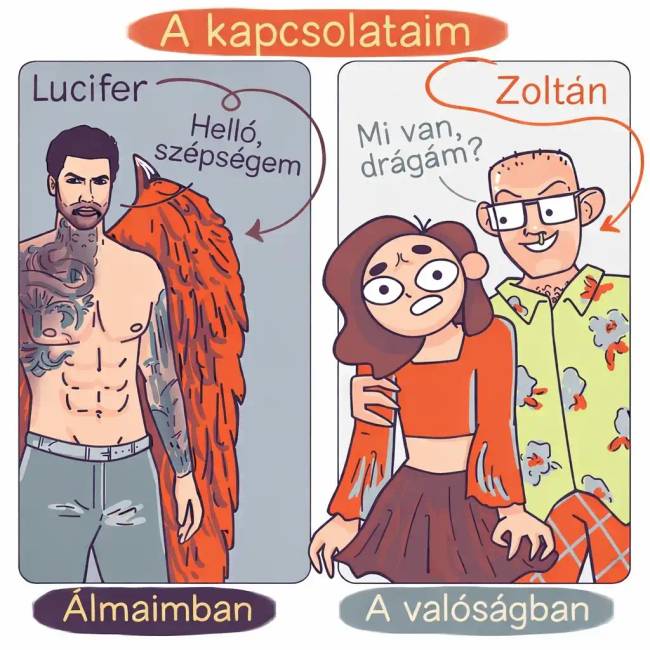 7 vidám képregény egy fiatal lány életéről