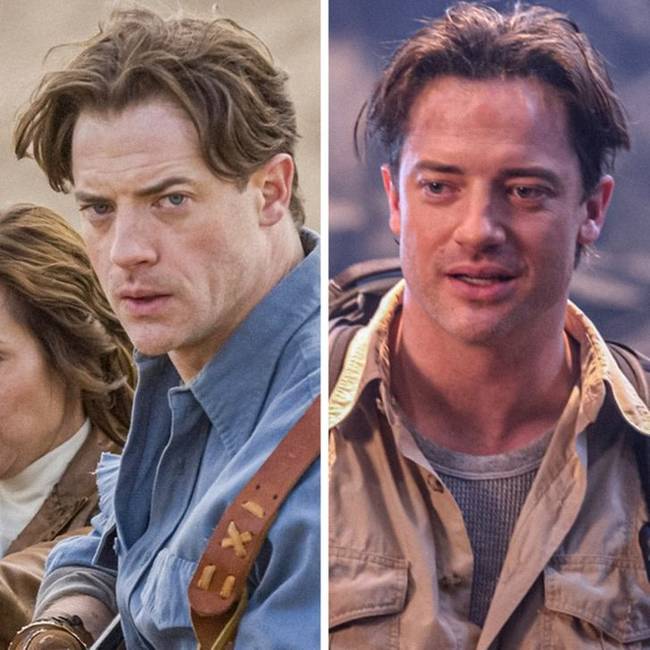 Brendan Fraser akkor és most