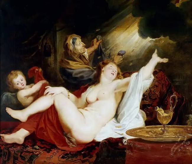 P. P. Rubens, 'Danaë'.