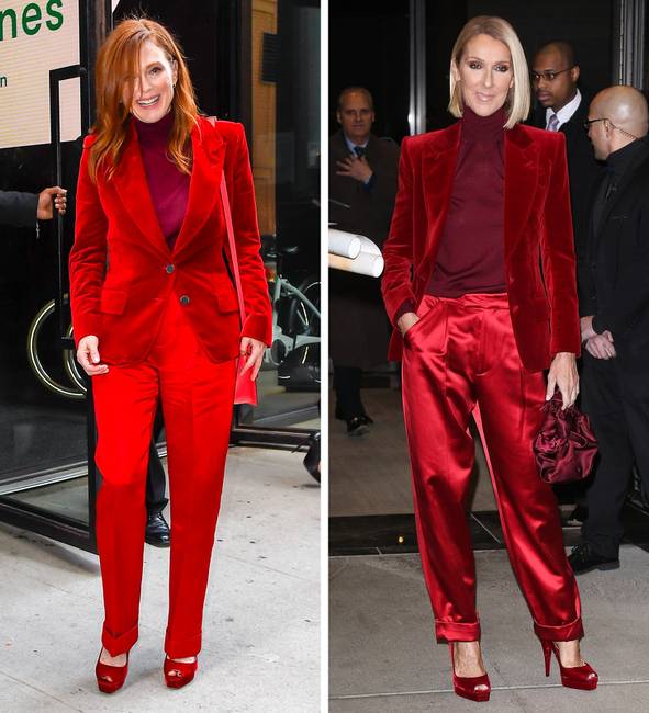 Julianne Moore és Céline Dion