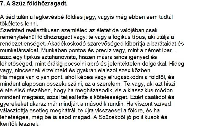Bunkó horoszkóp: egy horoszkóp, ami garantáltan mindenkit vérig sért