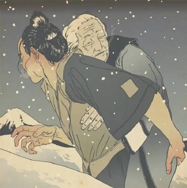 Ubasute japán 017