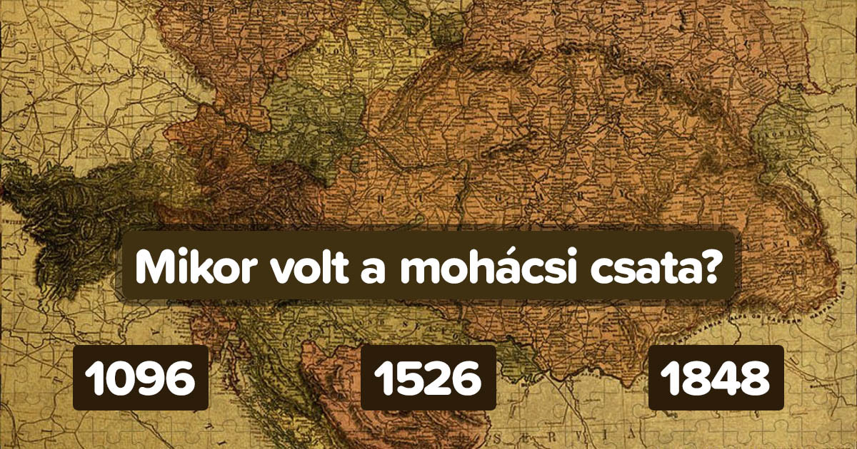 12 egyszerű kérdés a magyar történelemről, amit az emberek többsége képtelen hiba nélkül megválaszolni