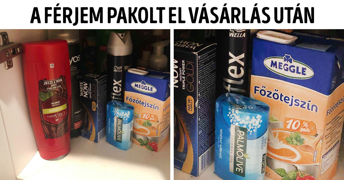 21 fotó, ami bizonyítja, hogy a férfiak teljesen sajátos módon látják a világot
