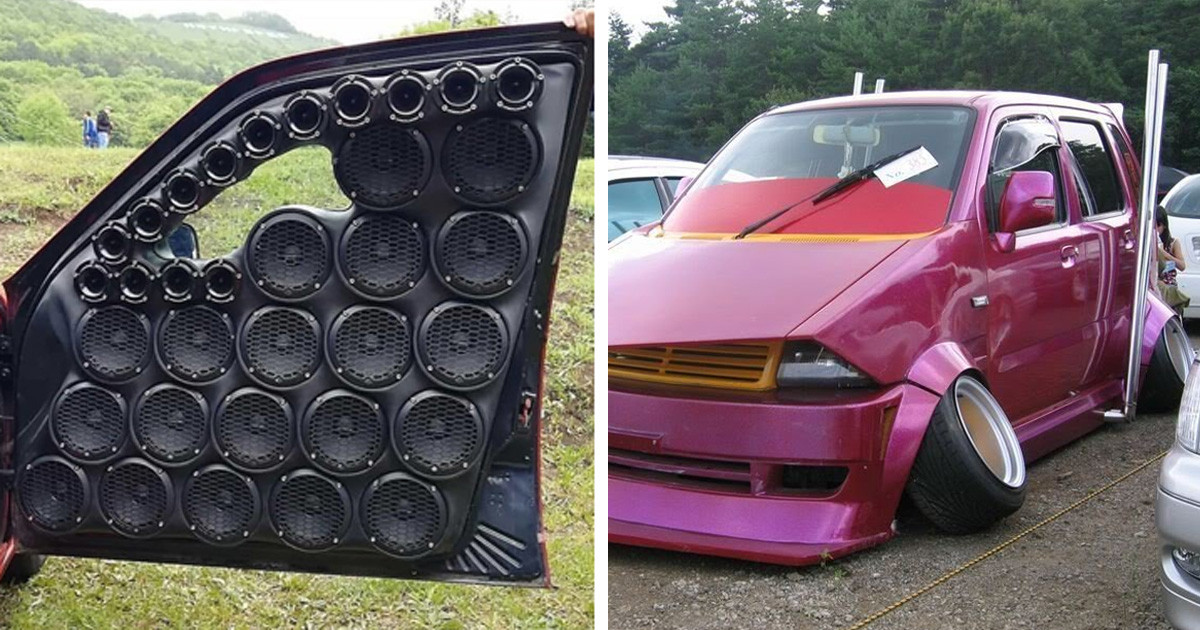16 őrült autó-tuning, ami finoman szólva is túl messzire ment