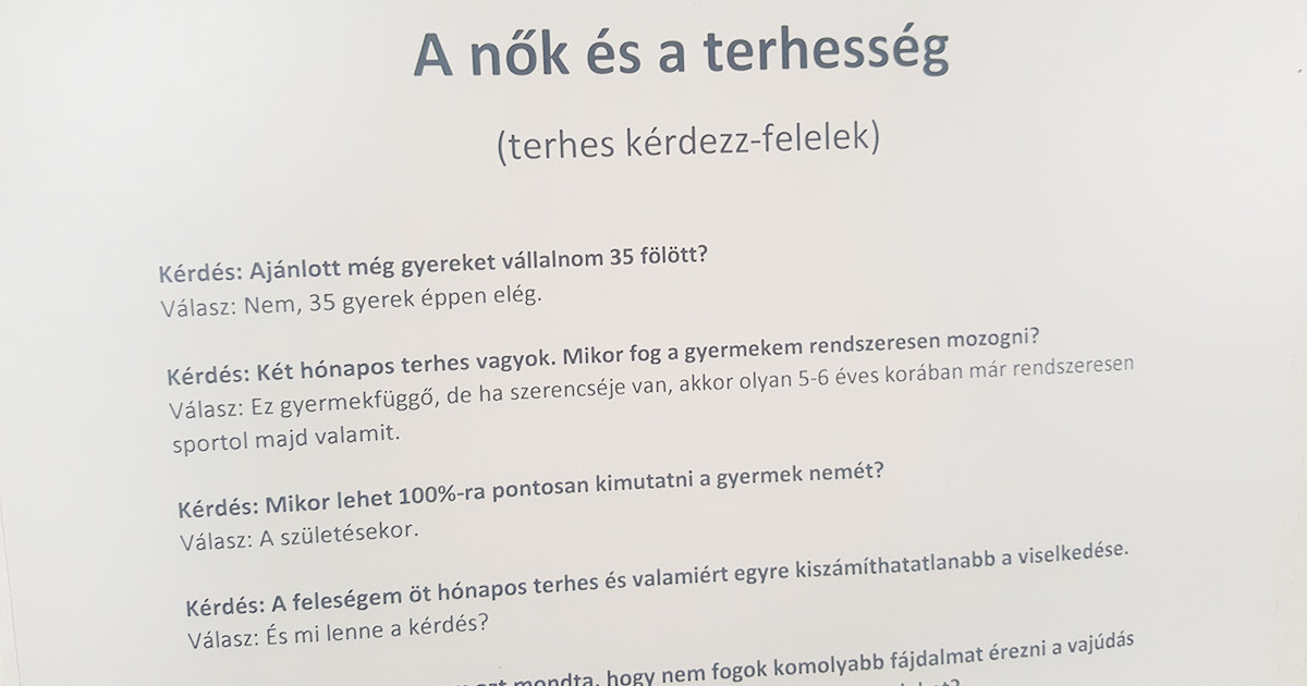 Terhes kérdezz-felelek, avagy amikor egy orvos kendőzetlenül őszinte