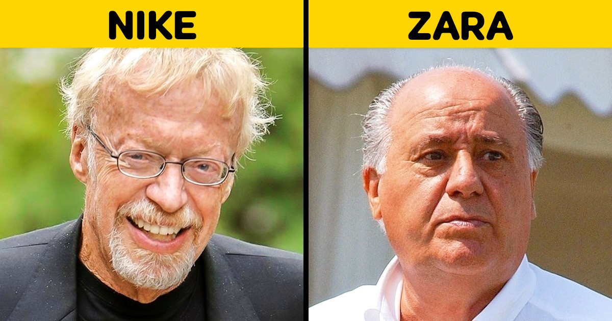 Így néznek ki a legnépszerűbb világmárkák alapítói, akik szinte sohasem mutatkoznak nyilvánosan