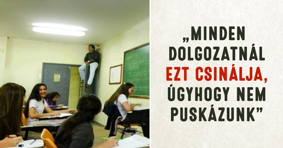 20 vicces és találékony tanár, akik mellett egyetlen iskolanap sem unalmas