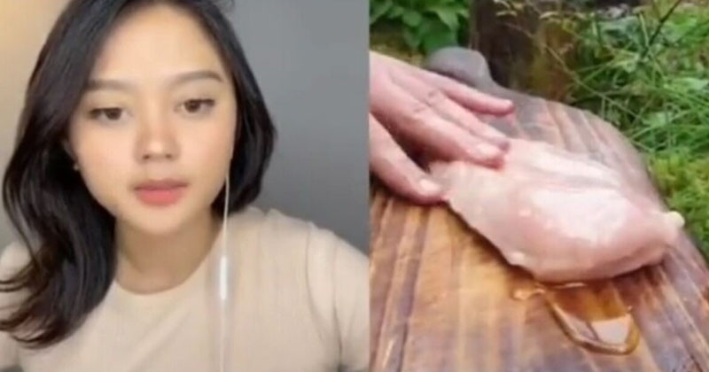 Így reagáltak a lányok a természetben húst sütő férfi pikáns videójára