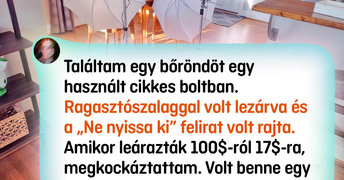20+ szerencsés ember, aki még egy szemétdombon is képes igazi kincsekre bukkanni