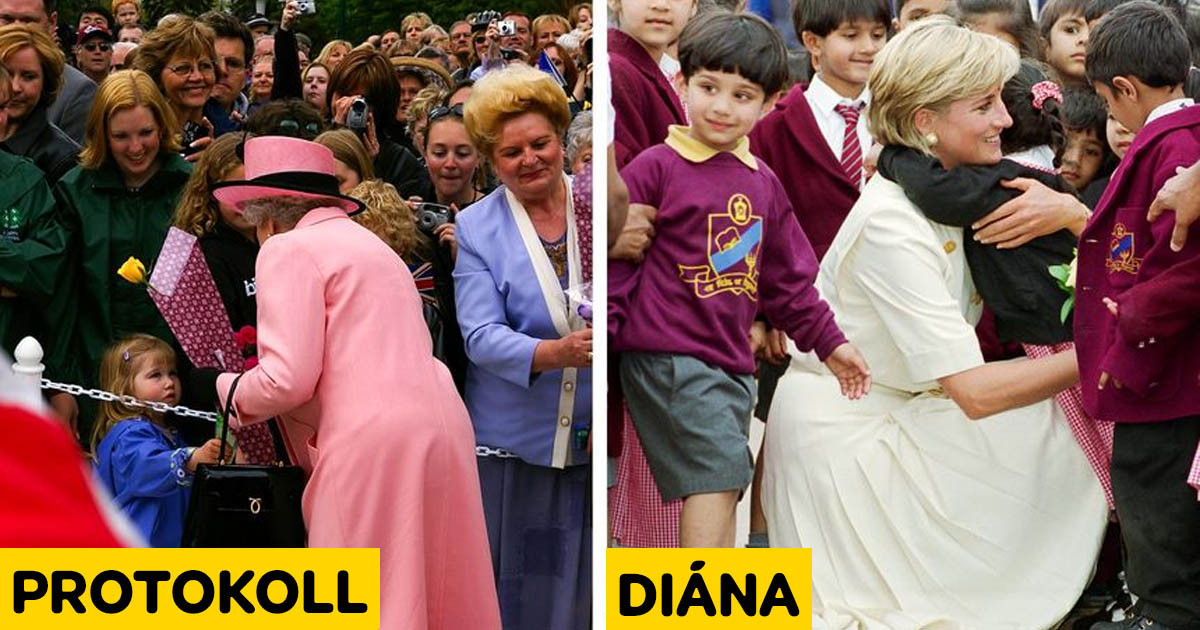 7 alkalom, amikor Diána hercegné megszegte a királyi család szigorú szabályait
