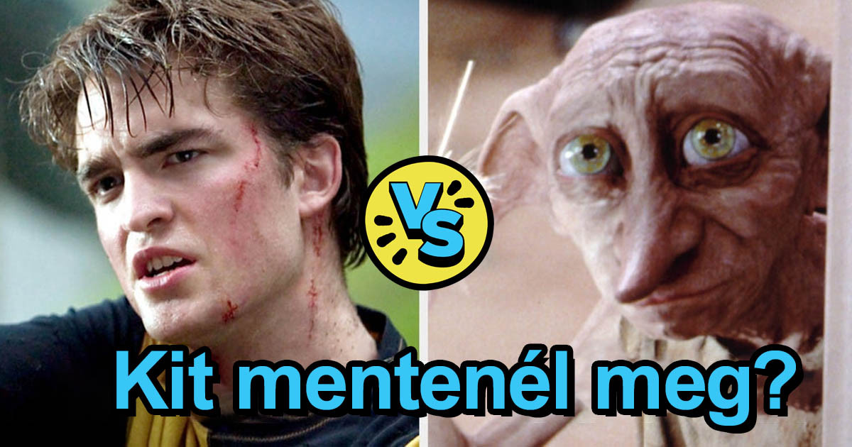 Sajnáljuk, de minden kérdésben csak egy Harry Potter karaktert menthetsz meg
