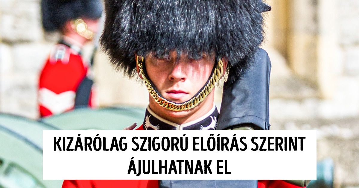 12 tény a brit királyi testőrségről, ami megmutatja, hogy mennyire összetett a munkájuk