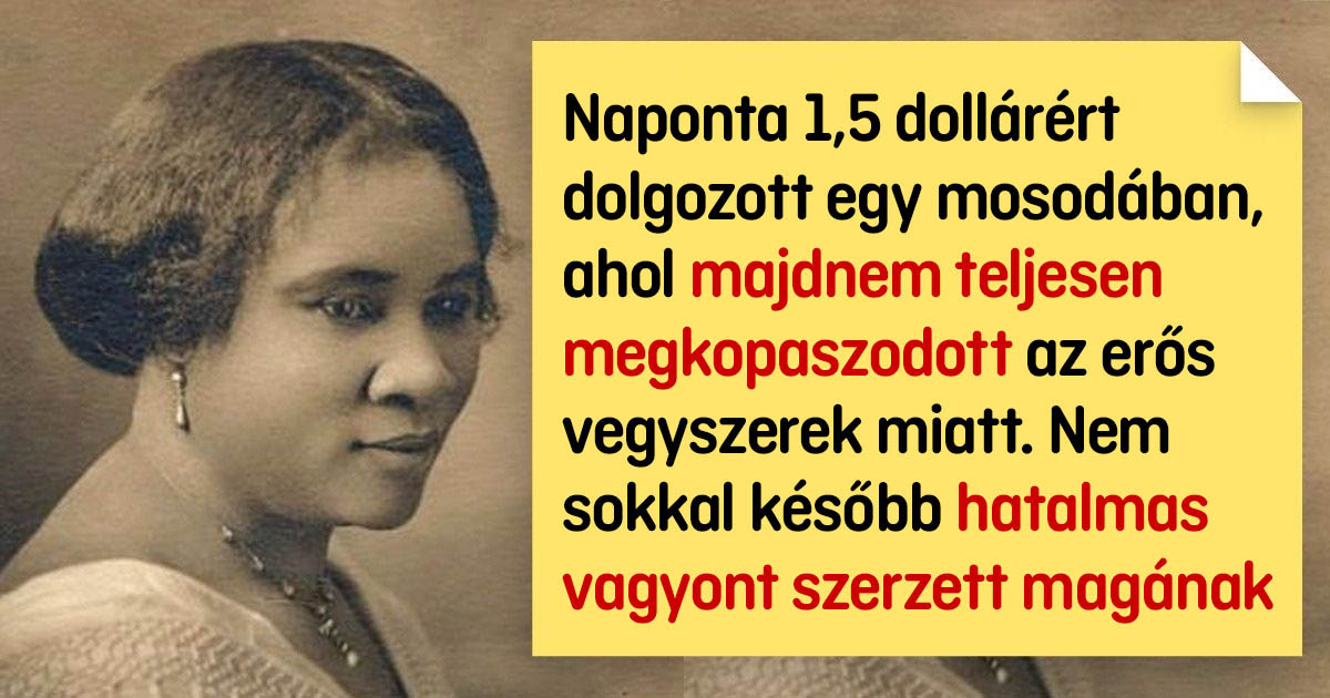 Az első milliomos nő története, aki szegény családban született, 51 évesen pedig bekerült a Guinness Rekordok Könyvébe