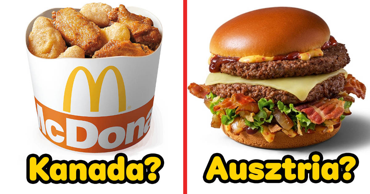 Majdnem lehetetlen kitalálni, hogy mely országokból származnak ezek a különleges McDonald’s ételek – neked sikerül?