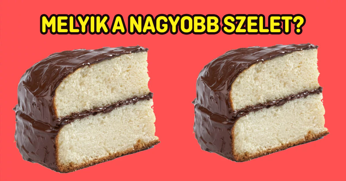 Ha legalább 6 pontot szerzel ebben a „Melyik darab a nagyobb?” kvízben, akkor neked szuperlátásod van