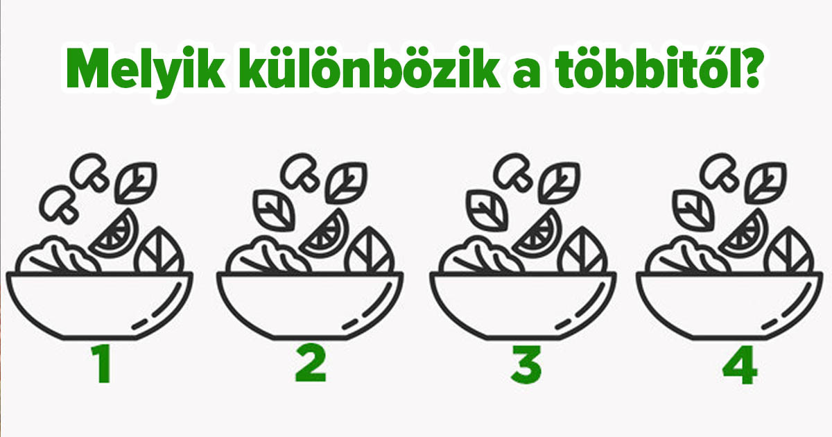 Csak nagyon kevés emberben van meg az adottság, hogy megtalálja a különbségeket ezeken a képeken