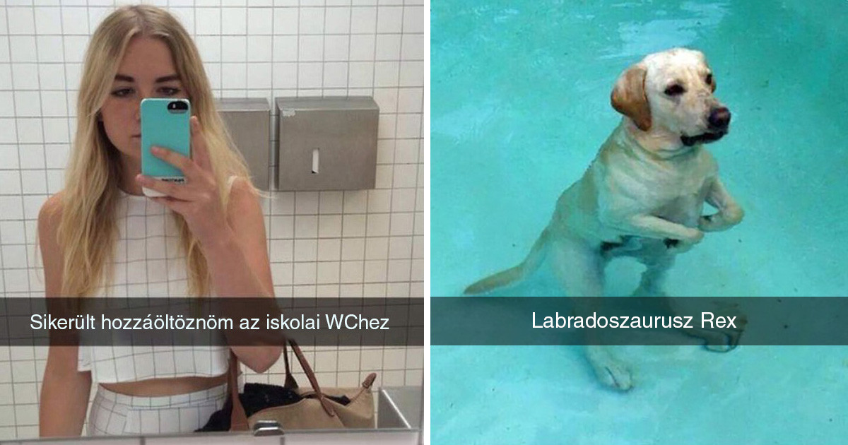 Minden idők 21 legviccesebb Snapchat-üzenete