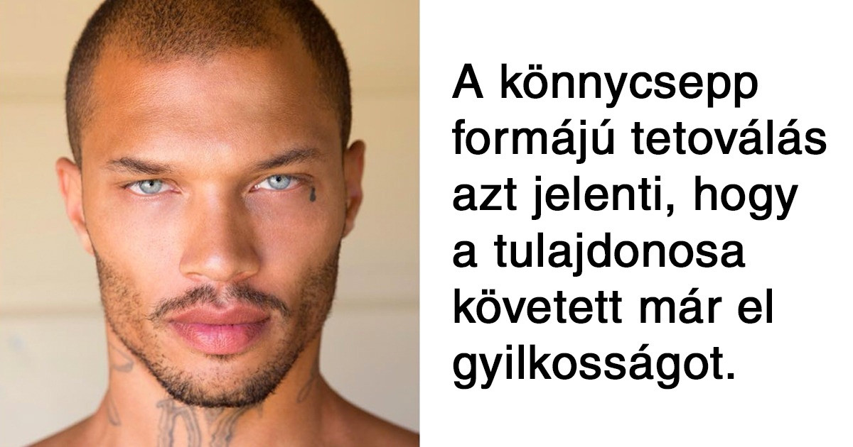 A 17 legveszélyesebb tetoválás, aminek a jelentését sokan nem is gondolnák