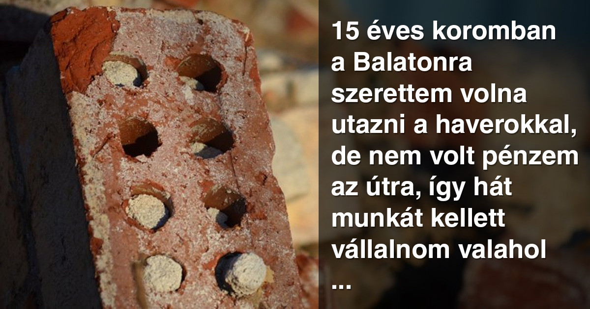Egy tanulságos történet, ami rámutat, hogy miért kell a tiniknek fizikai munkát végezniük