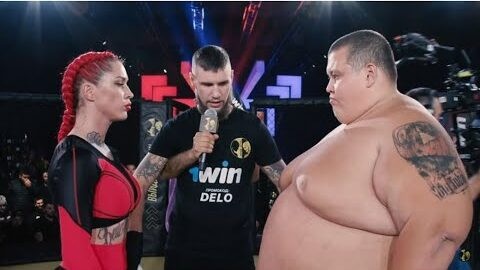 240 kilós blogger egy női MMA harcos ellen