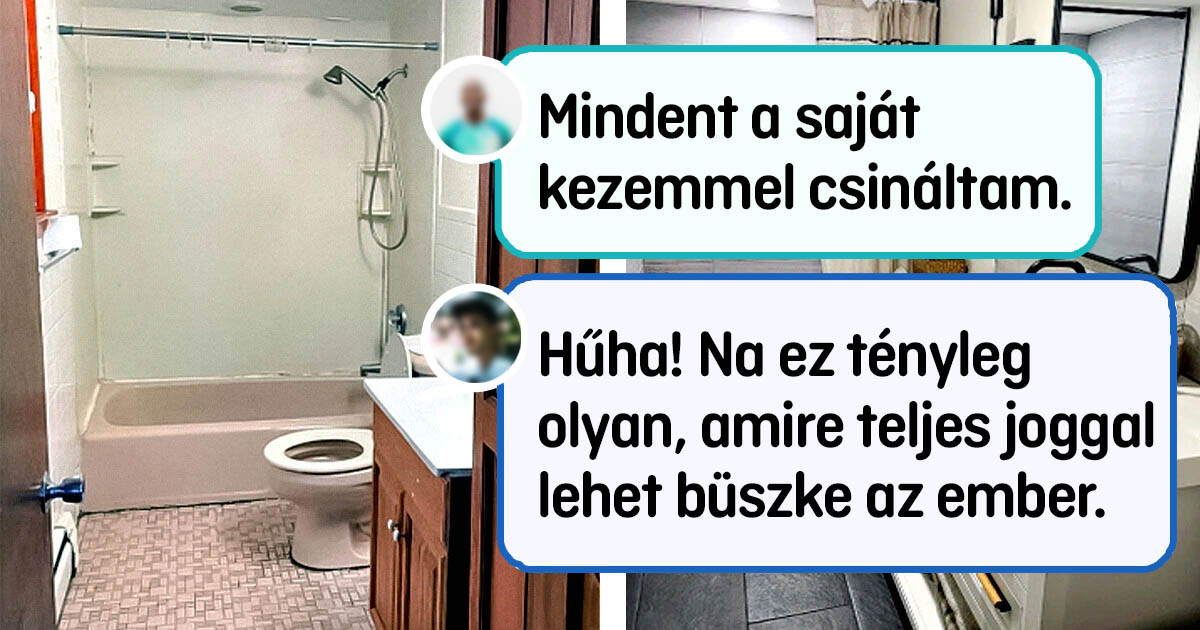 15+ felújítás, ami olyan menő lett, hogy még a rosszkedvű öreg szomszéd is megdöbbent az eredménytől