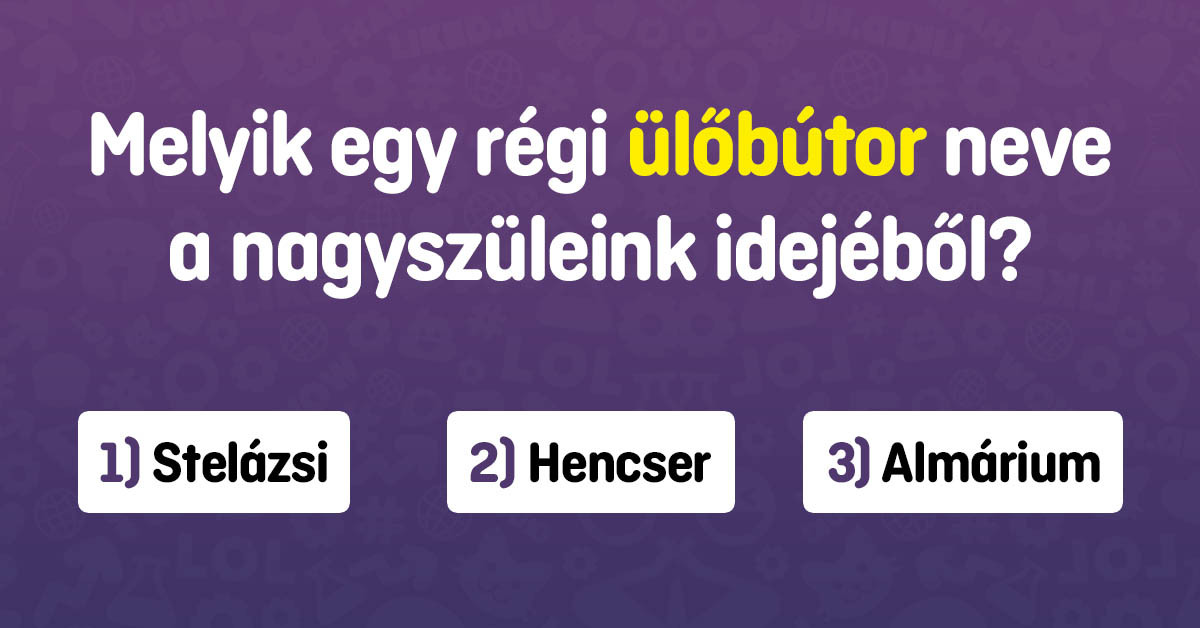 A dédszüleink még jól ismerték ezeket a szavakat, Te mennyit ismersz közülük?