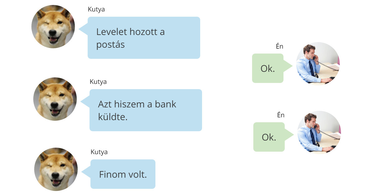 12 humoros illusztráció arról, hogyan nézne ki a kutyák és gazdáik közötti beszélgetés