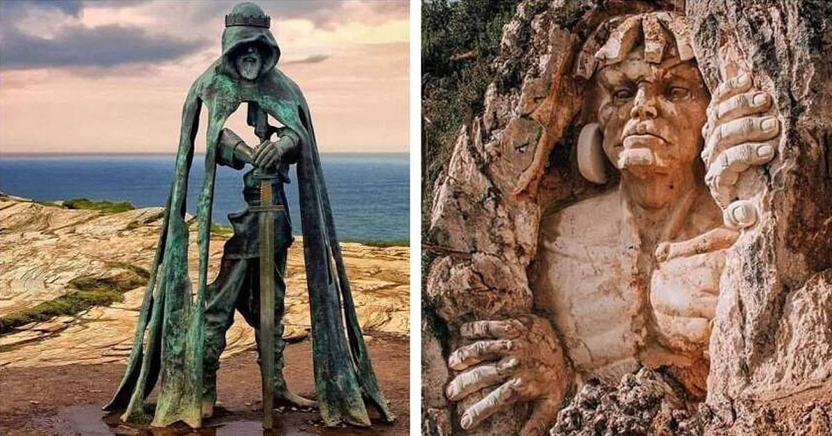 14 szobor, amik Photoshopnak tűnnek, pedig ez a valóság