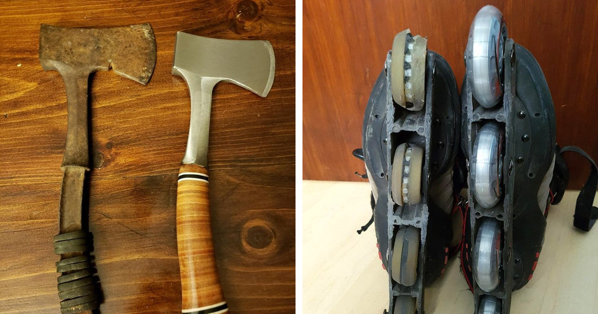 20 fotó, ami bizonyítja, hogy az idő nem kíméli a hétköznapi tárgyainkat
