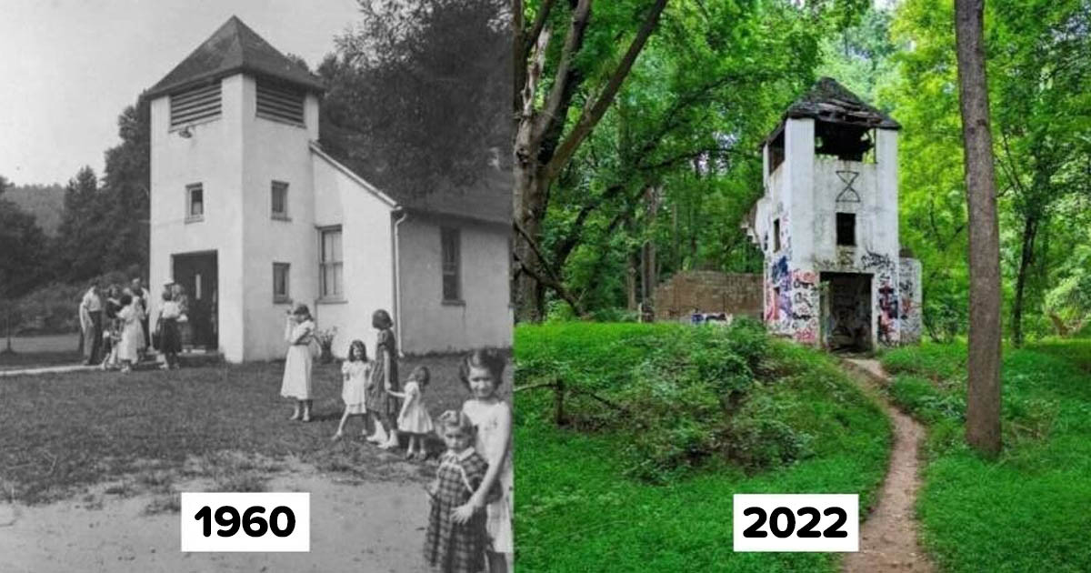 Hogyan változnak az épületek és városok az idő hatására: 15 fotó