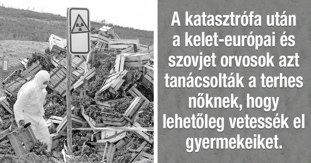 18 hátborzongató tény, amit valószínűleg te sem tudtál a csernobili atomkatasztrófáról