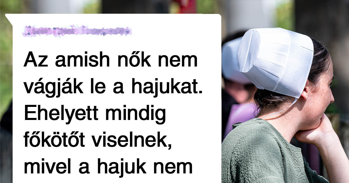 Az amish életmód 15+ fontos szabálya, ami egy modern ember számára komoly kihívást jelentene