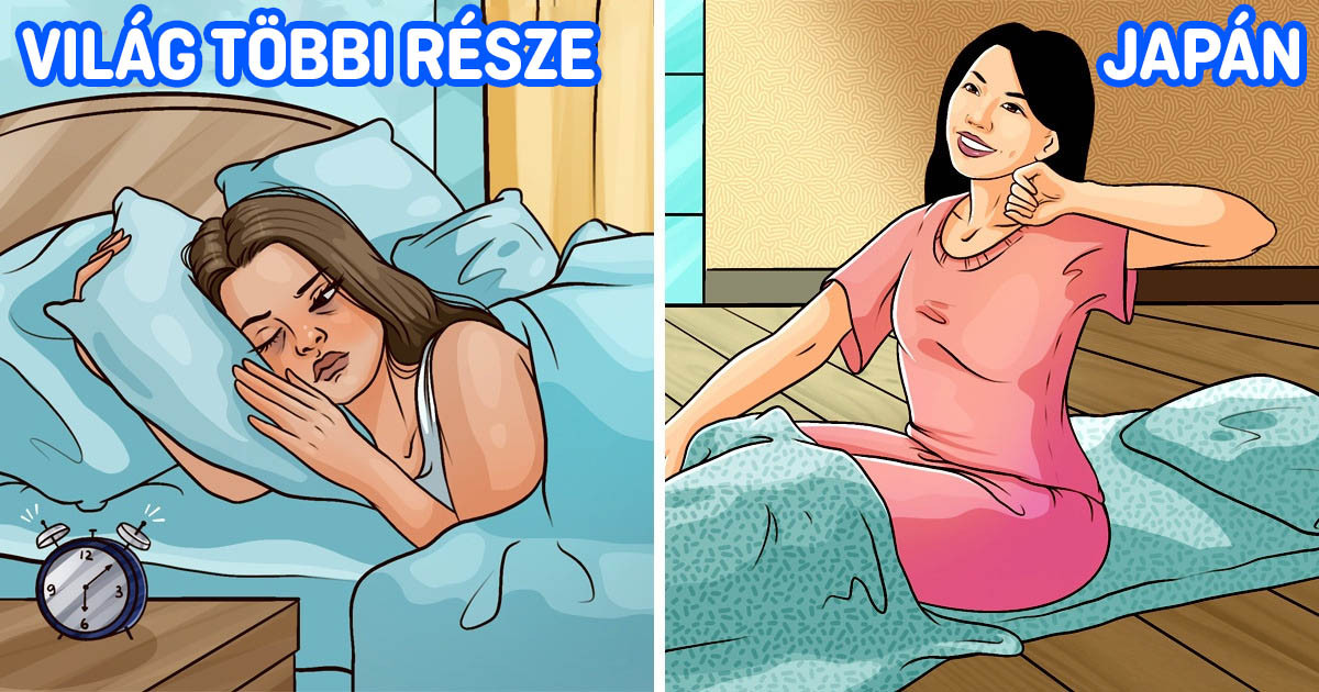 Miért alszanak Japánban a földön az emberek, és 5 ok, amiért neked is érdemes kipróbálnod