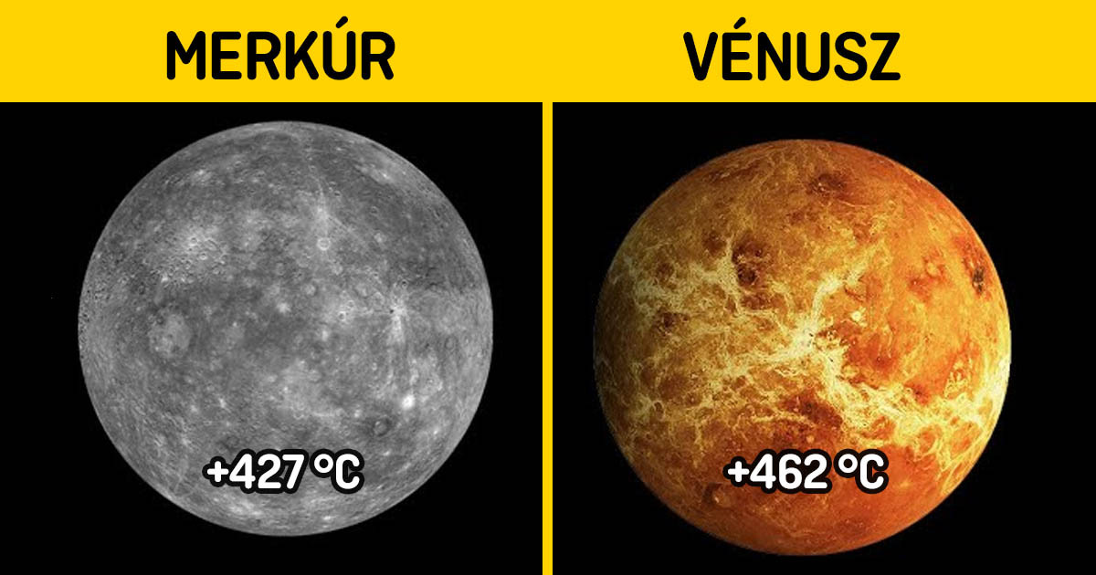 Miért a Vénusz a legforróbb bolygó, mikor a Merkúr sokkal közelebb van a Naphoz?