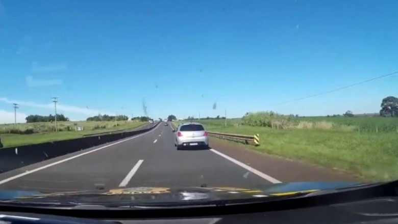 A rendőrök is meglepődtek, hogy hogyan próbált meg elmenekülni előlük egy brazil drogdíler
