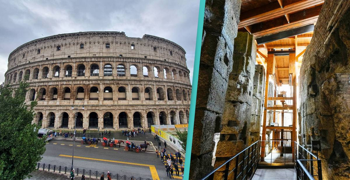A római Colosseum története során először nyílik meg a nyilvánosság előtt az épület föld alatti része