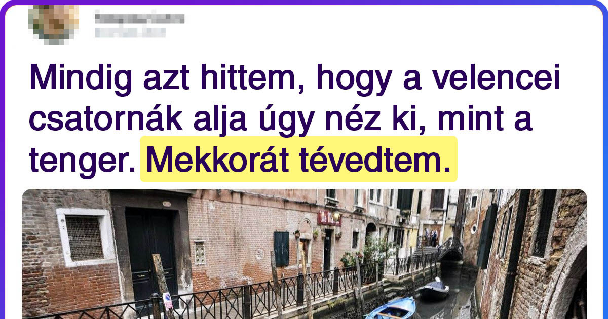 16 fotó Velencéről, ami láttán még egy tapasztalt turistának is leesik az álla